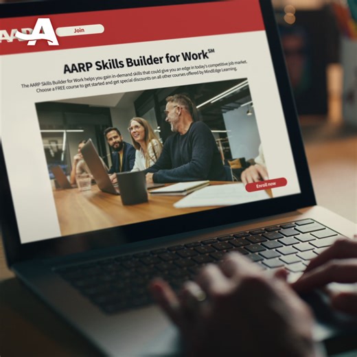 AARP career reskilling courses and small business tools help you plan for whatever’s next. | AARP