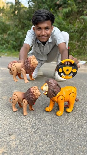 RC Remote Control Two Small Lion And Big Lion Unboxing 🔥