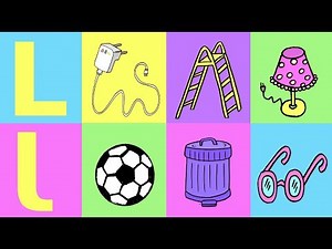 LMN Das deutsche Alphabet: Teil 2 – German pronunciation for children/beginners - letters L-W