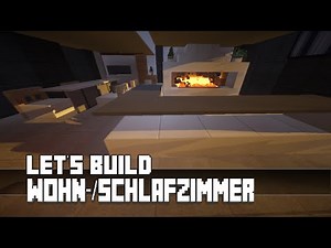 Minecraft :: Möbel Tutorial :: Modernes Wohn-/Schlafzimmer #3