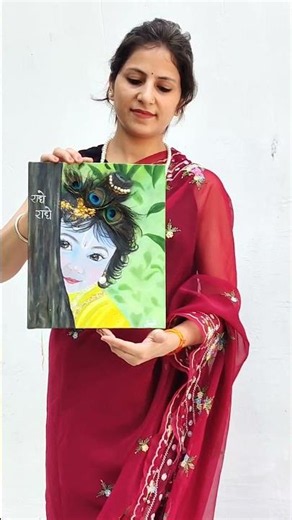 krishna #oil #painting #art