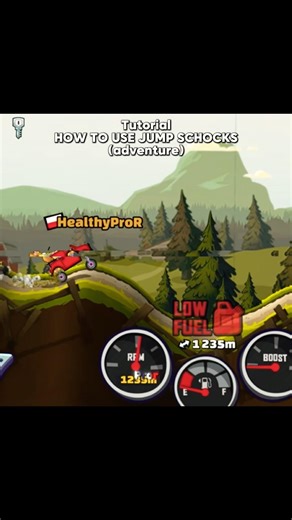 HOW TO USE JUMP SHOCKS In Hill Climb Racing 2 Adventure #hcr2 #shorts #tutorial