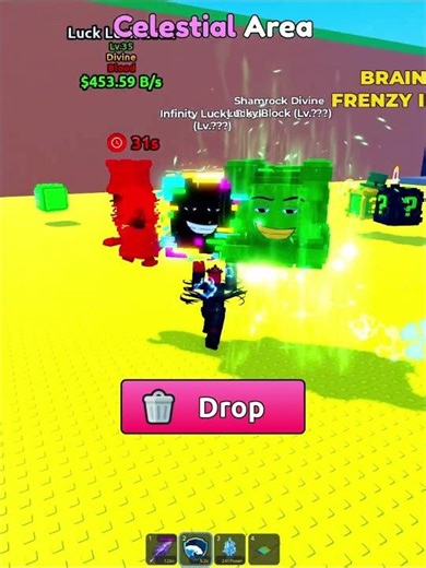 INSANE luck in Celestial Area🔥 #roblox