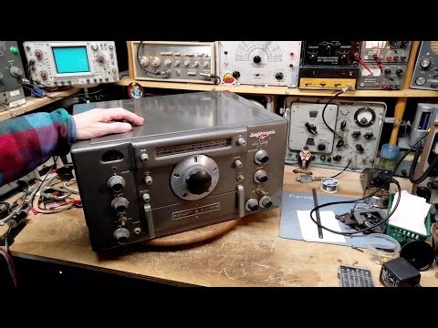 National HRO Sixty Communications Receiver Video #1 - Checkout and Power Up