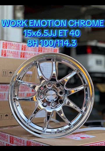 Discover the New Super Chrome Work Emotion Wheels