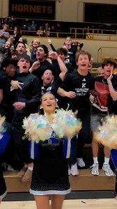 Kapaun student section is bringing the heat today in the 5A State Semifinals 🏀📣 #sportsinkansas | Sports in Kansas