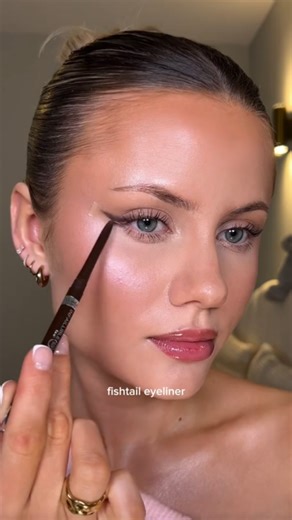 Fishtail eyeliner explained: Tips, shape, and style ideas
