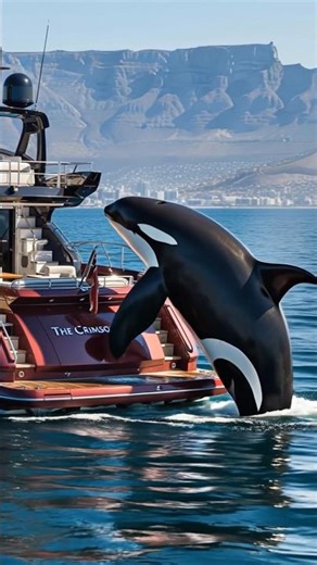 Brave Whale Saves A Ship From A Deadly Maelstrom! #animals #rescue #sealife