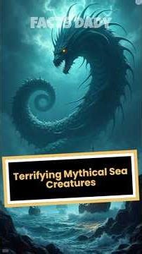 Top 5 Most SCARIEST Mythical Sea Creatures Living In The Deep Sea 😱🌊