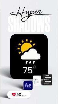 Create Hyper Shadows for Anything in After Effects