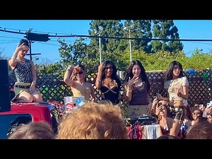 [4K] KATSEYE - GAMEBOY (First Live Performance!) @ Beautiful Chaos Fan Tailgate Experience (6/27/25)