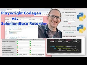 Playwright Codegen vs SeleniumBase Recorder