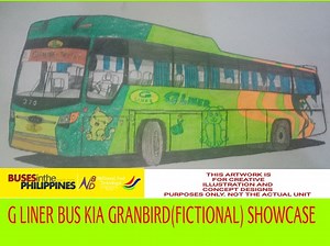 33 reactions | Bus Art Showcase: G. Liner Kia Granbird. The hand drawing bus artwork shown in this video is for creativity purposes and their rendering concept design are entirely fictional only. Copyright © Marwin Zingabo #BUSESINTHEPHILIPPINES #KoreanStandards #Kiamotors #NBD #NationalBusDrawings | Buses in the Philippines | Facebook