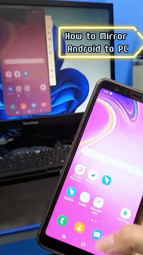 How to mirror Android to PC #apowermirror #screenmirroring #androidtips #screenshare