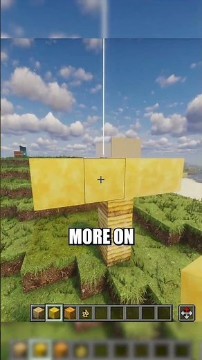 Minecraft Bee Tree Build (Make a Honey Forest!) #minecraft #minecraftbeauty