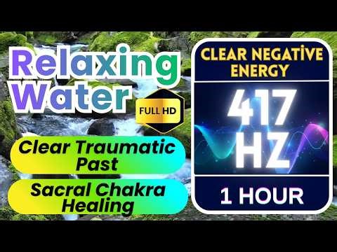 417 Hz | 1 Hour | Water & Bird Sounds | Full HD