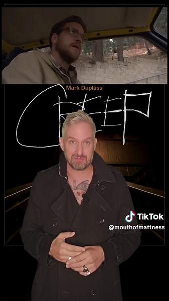 Today we slice through another Double Feature! This time we're watching Creep 1 and 2 - two isolating, anxiety-enducing, darkly-humorous found footage films brought to us by Patrick Brice and Mark Duplass. These are two of my all time favorites, and Mark Duplass's manipulative, controlling Josef is absolutely brilliant...or is it Aaron? What are you favorite DIY-budget found footage films? #mouthofmattness #horrortiktok #horror #horrorcommunityoftiktok #foundfootage #movie #horrormovie #horrormo