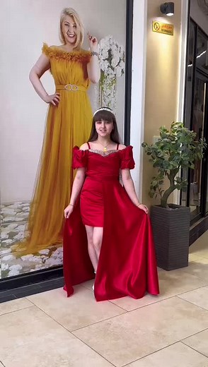 Elegant Red Dress Showcase: Perfect for Any Event