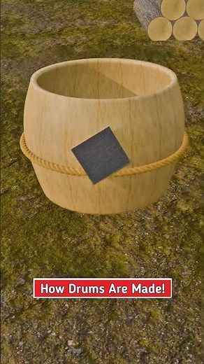 Dholak Making Process – Inside the Secret! #dholak #makingprocess #howitsmade #facts #viralreels
