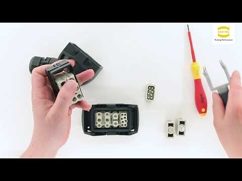 HARTING Han-Eco® How to change a module - Assembly instruction