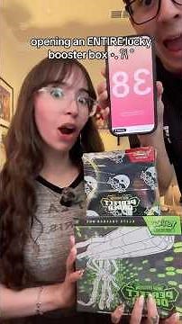 A WHOLE BOOSTER BOX? 😜