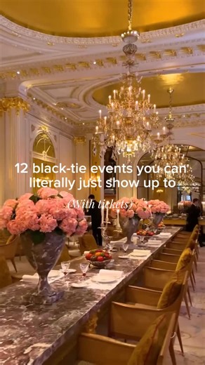 Miguel Ángel Pozuelo Vallejos on Instagram: "Save this ✨ 12 black-tie events you can literally just show up to (with tickets) Yes — you don’t need an invite. Just a ticket 🎟️ 1. Charity galas Fundraisers, hospital balls, cultural foundations. Buy a ticket, dress well, arrive confident. 2. Museum benefit dinners Major museums host black-tie evenings open to donors and ticket holders. 3. Opera premieres & opening nights Formal dress encouraged. Black tie is normal, not extra. 4. Symphony season o