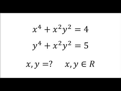An amazing algebra problem | Algebra | Higher degree equations | 25