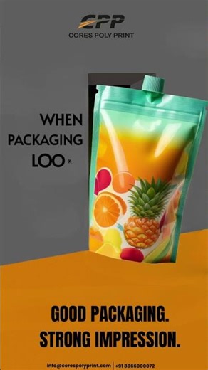 ✨ Pack Bold. Print Smart. Choose Cores Poly Print. ✨