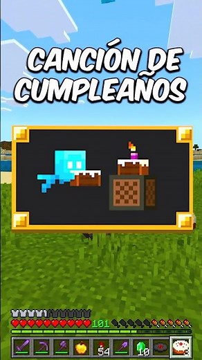 The WEIRDEST Minecraft achievement: Birthday Song! 🎂🎶😱 #minecraft #minecraftshorts #anlacer