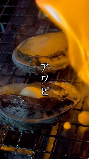 アワビのバター醤油焼きが美味すぎる。 #料理 #アワビ #キャンプ #簡単レシピ #shorts