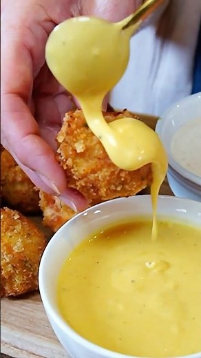 Cheesy Ham and Cheese Balls! 🧀🧆 #shorts #cooking #food