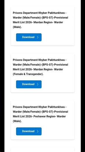 etea latest updates | merit list uploaded | prison department