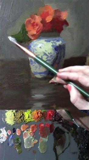 Satisfying Flower Painting Process