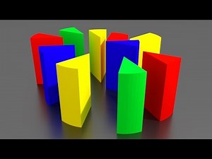 Blender Tutorial: How To Create A Cylinder Cut Into Separate Equal Wedges/Slices.