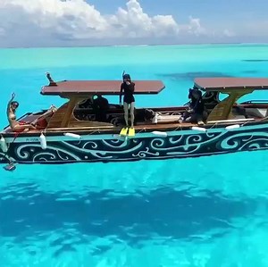 Acqua blu di Bora Bora, Polinesia francese 🇵🇫💙💦 | Infinity ზ