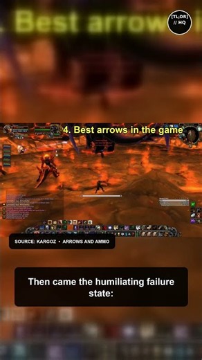 Hunters Could Run Out of Ammo Mid-Raid #wow #worldofwarcraft #shorts