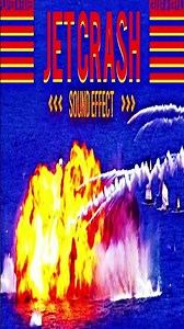 Jet Crash Sound Effect / Crashed Jet Plane Explosion Sounds #shorts