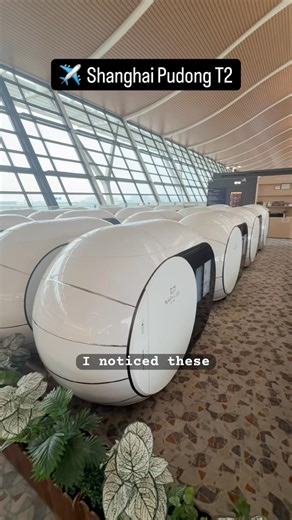 Science-Fiction Airport Pods! 💤
