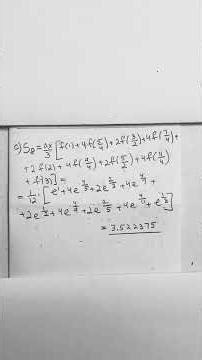 # calculus. # Approximate Integration. Section 7.7