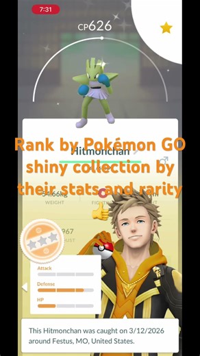 Rank my shiny Pokémon go collection #PokémonGO #Shiny
