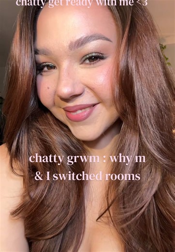 GET READY WITH ME, for day two : decor! let’s chat why we switched rooms 💞🫂 #grwm #makeup