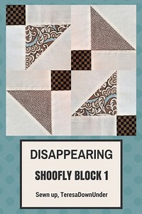 Video tutorial: Disappearing shoofly block – variation 1
