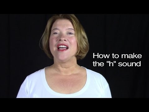 How to Say the "h" Sound in English