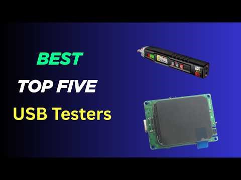 Top 5 Best USB Testers 2026 | Best USB Voltage & Current Meter Review!