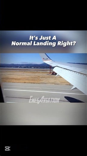It's Just A Normal Plane Landing, Right? 🙄😢 #aviation #avgeek #boeing #planecrash #planes #aeroplane