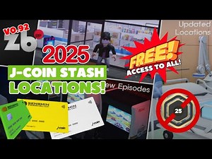 [FEB 2025] J-Coin Stash Locations v0.92 | Zaibatsu - Japan RP Roblox is now FREE ACCESS TO ALL!