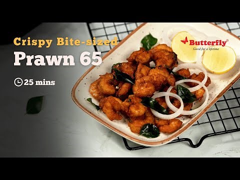 Prawn 65 | Crispy Prawn 65 | Restaurant-style 65 Starter | Shrimp Fry | Starter Recipes | Cookd