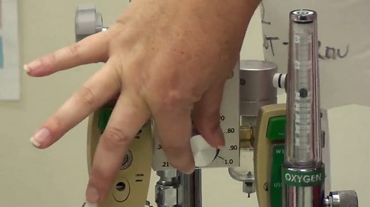 High Flow Nasal Cannula Set Up