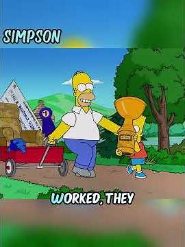 Homer cheats in the competition #thesimpsons #simpsons #cartoon