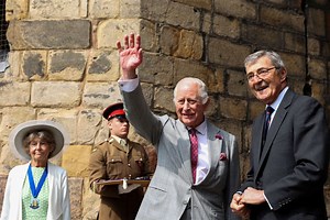 Charles tells veteran to ‘keep drinking whisky’ during Lancaster Castle visit